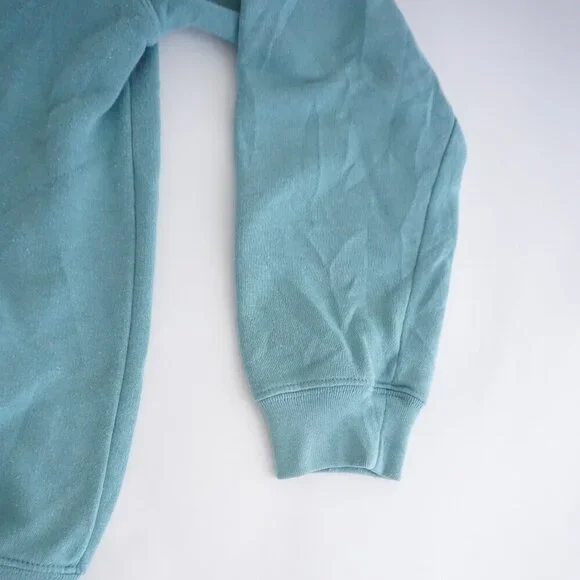 Vintage Shenanigans Teal Cardigan Floral Embroidery Romantic Coastal Grandma M - Picture 11 of 11